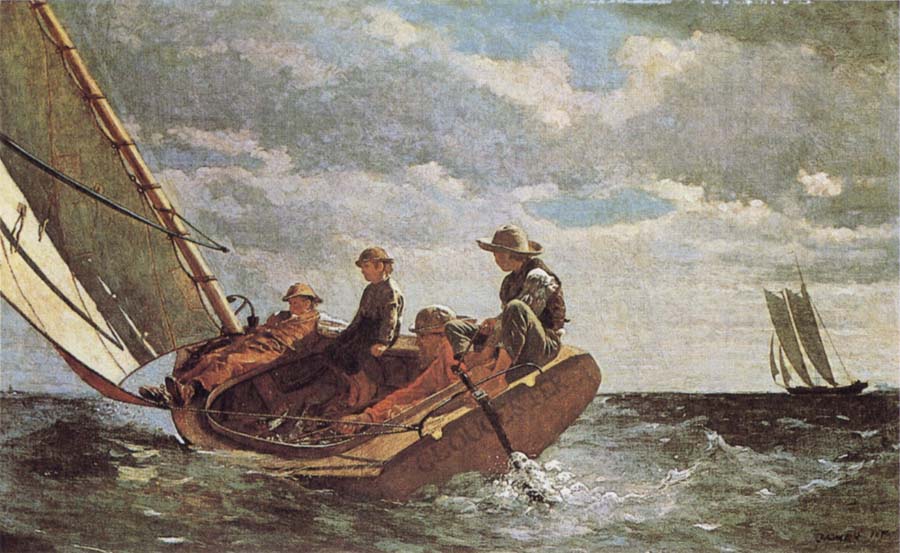 Winslow Homer Breezing up